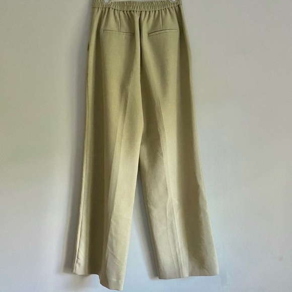 Sage Green Wide Leg Join Life Trouser - Picture 4 of 6